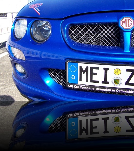 mit Rene seinem MGF in Klettwitz